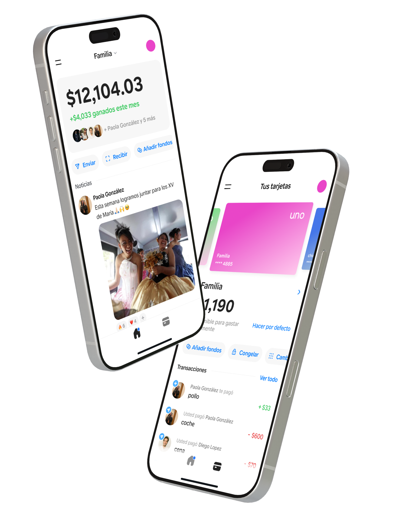 App mock‑up