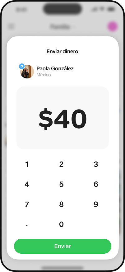 Enviar dinero